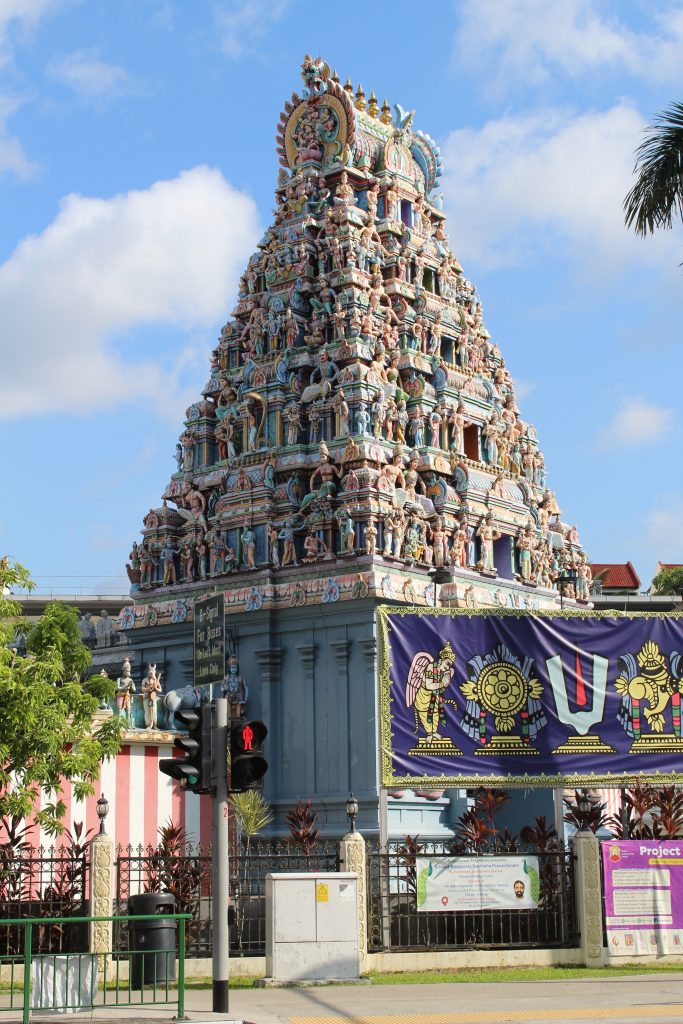 One of the many temples in Singapore